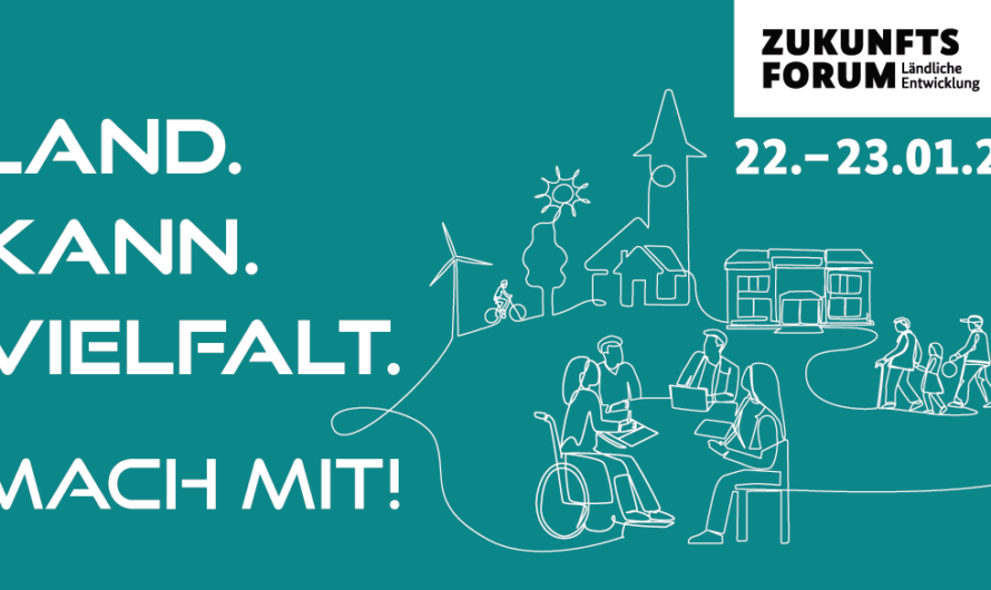 Dorfbewegung Brandenburg auf dem 18. Zukunftsforum Ländliche Entwicklung vom 22.-23.01.2025