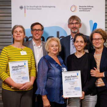 Preisverleihung machen!2023 © Bundeskanzleramt/bundesfoto/Kurc